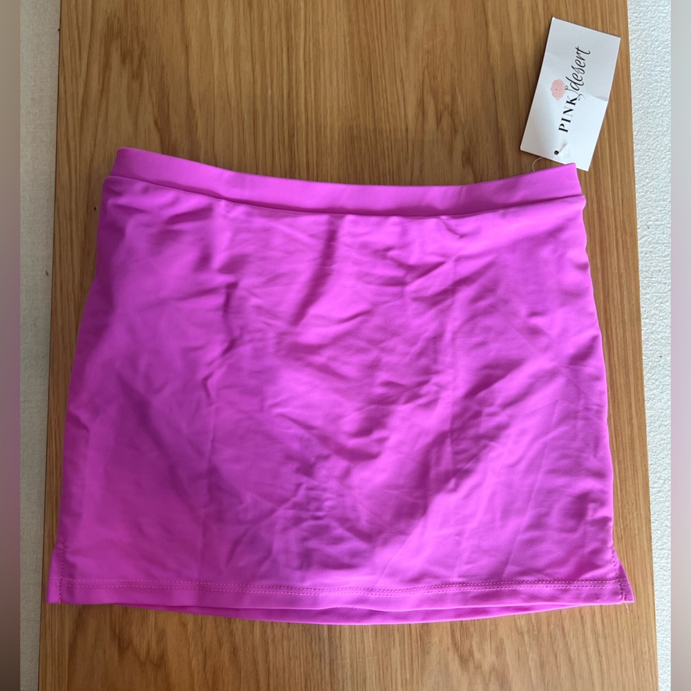 Pink Desert pink Purple Bikini Bottom Skirt XS X-Small